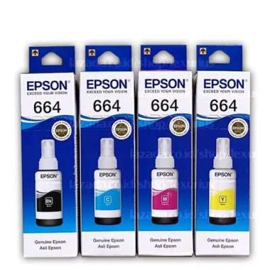 Paket Tinta Epson 664 CMYK Original (Set)