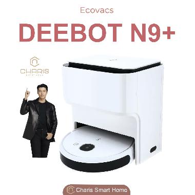 Ecovacs Deebot N9 Plus vacuum mop, sapu pel otomatis