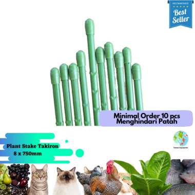 Plant Stake - Ajir Tanaman Modern 8x750 mm 10 pcs