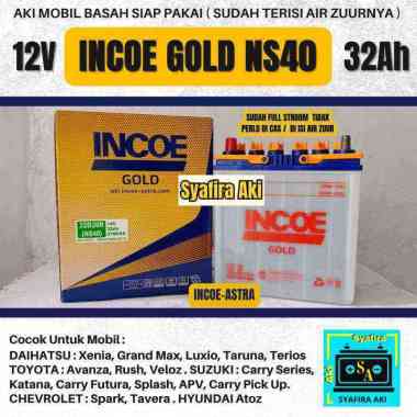 Aki mobil Avanza, Xenia, Terios, Rush, Luxio, Apv Incoe NS40 Aki Basah
