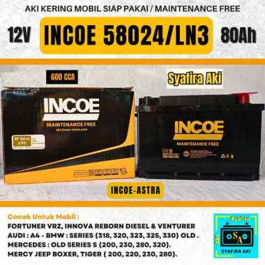 Aki mobil BMW E36, E46 58024 580-24 INCOE MF/Aki Kering