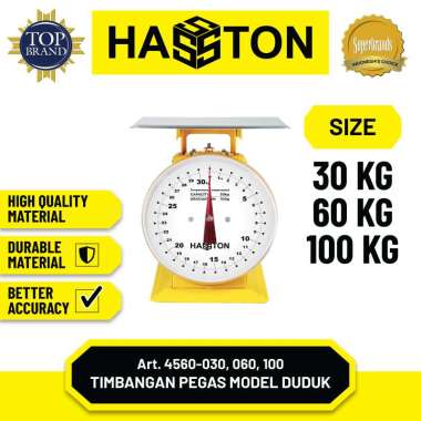 Hasston Timbangan Duduk Manual Jarum /Timbangan Vietnam /Scales (4560) Timbangan 100kg
