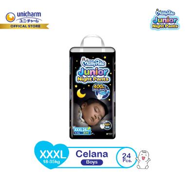 Promo Harga Mamy Poko Pants Junior Night XXXL24 24 pcs - Blibli