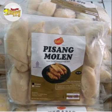 Pisang Molen Mini Beku Frozen Isi 10 cokelat