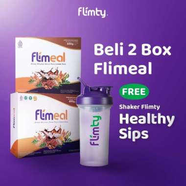 FLIMEAL 1 box 12 sachet Meal Replacement Flimty Taro