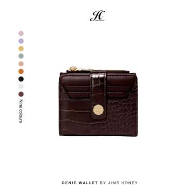 Jims Honey - Genie Wallet Dompet Wanita Kecil BROWN