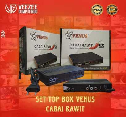 STB DVB-T2 TV Digital TV box resmi venus cabai rawit hdmi fhd wifi STB ONLY