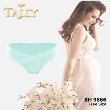 Tally 9866/9888 Celana Dalam Hamil Wanita Hipster Polos Semua Ukuran Multicolor