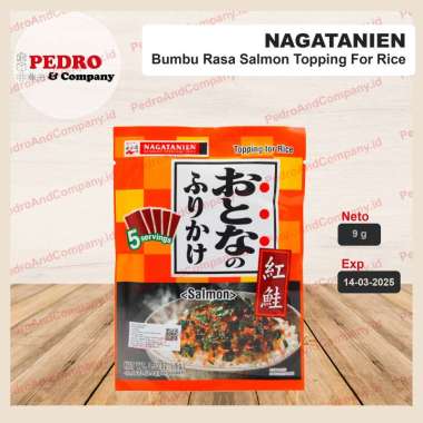 Nagatanien - Furikake salmon/ topping for rice (9 gr)