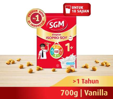 SGM SOYA 1+ VANILA 700GR