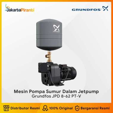 Grundfos JPD 8-62/ D7 Jet Pump - Hitam Hitam