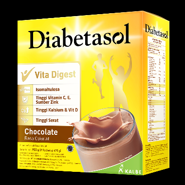 Promo Harga Diabetasol Special Nutrition for Diabetic Chocolate 1000 gr - Blibli