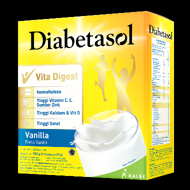 Promo Harga Diabetasol Special Nutrition for Diabetic Vanilla 1000 gr - Blibli