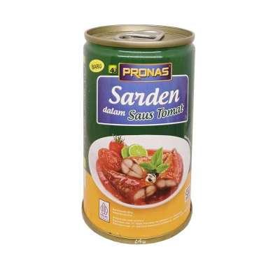 Pronas - Sarden & Makarel dalam Saus - 155g KALENG SARDEN TOMAT