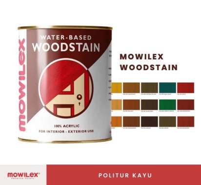 POLITUR PLITUR KAYU WARNA WARNI 1KG - MOWILEX