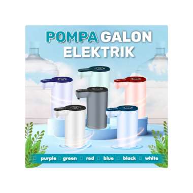 Goto Whale Pompa Galon Charge Usb Dispenser Air Minum Gallon Pump Hijau