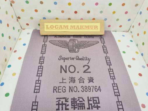 AMPELAS AMPLAS KERTAS GOSOK KAIN KAYU & TEMBOK - HALUS & KASAR NO. 1