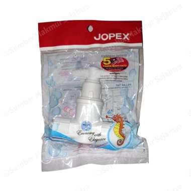 Jopex Stop Kran / Keran Shower Tanam Plastik SC 01W