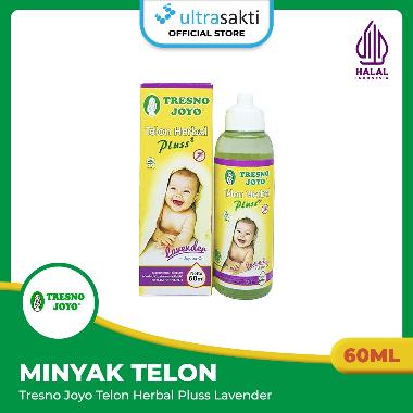 Tresno Joyo Lavender Herbal Pluss Minyak Telon [60 mL]