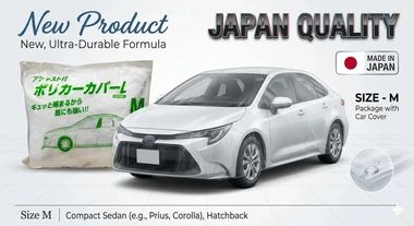 Sarung/Cover Mobil Plastik Transparan Tebal 40 Micron Kualitas Import Waterproof | Sarung Mobil | Selimut Mobil Plastik Transparan | Plastik Autocover