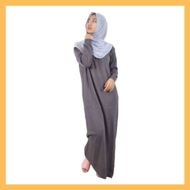 [ Dress ] Medari Long Kit / Long Dress Rajut / Fashion Muslim Wanita / Baju Rajut Long Dress / Gamis