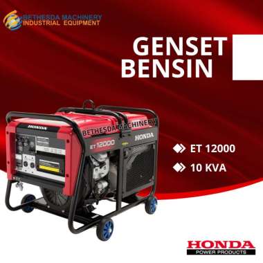 Genset Portable 10 KVA Open TYPE ET12000 Digital AVR
