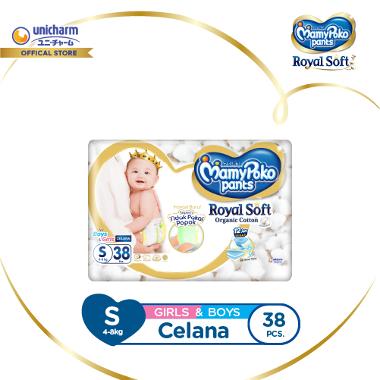Promo Harga Mamy Poko Pants Royal Soft S38 38 pcs - Blibli