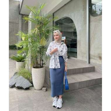 [ Best Seller ] Rok Rajut Span / Rok Rajut Premium / Rok Panjang Termurah / Maxi Skirt/ Rok Span Kni
