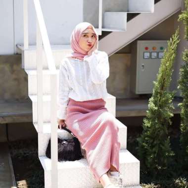 [ Best Seller ] Rok Rajut Span / Rok Rajut Premium / Rok Panjang Termurah / Maxi Skirt/ Rok Span Kni