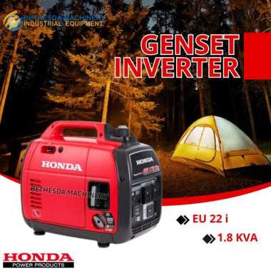 Genset MIni 1440 Watt Portable HONDA 1.8KVA 1 Phase - Eu22i