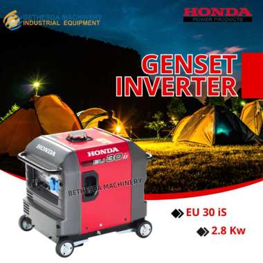 Genset Stabil 2.8Kva Honda Portable Silent RECOIL Starter