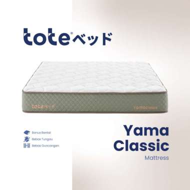 Tote Yama Classic | Kasur Pocket Spring Bed Vacuum Dalam Box 180 x 200