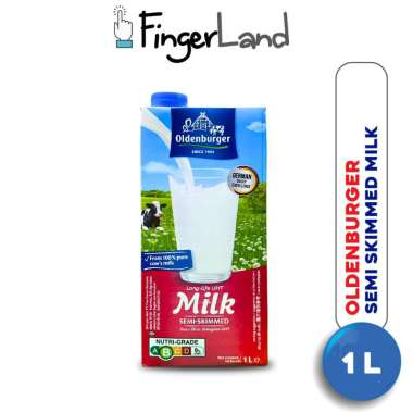 OLDENBURGER Semi Skimmed Milk 1,5% Fat 1 Liter Susu Semi Skim
