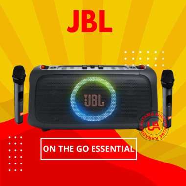 JBL PARTYBOX ON THE GO 2 MIC WIRELESS KARAOKE PARTY BOX ONTHEGO