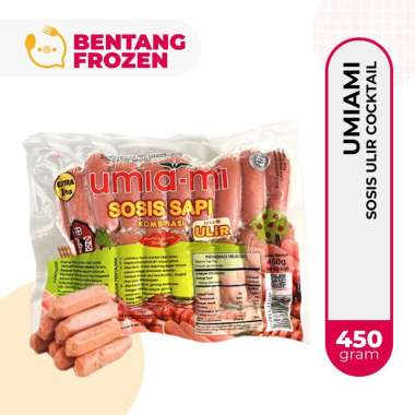 Umiami Sosis Sapi Ulir Cocktail 450gr