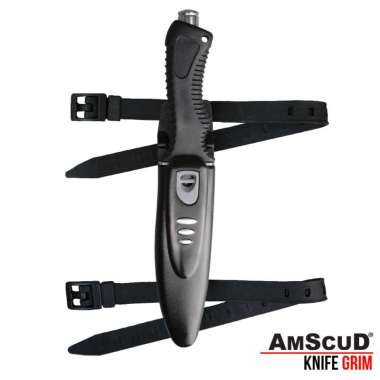 Knife AmScuD Grim 998815 "The Strong Japanese 420-Stainless Steel Blade" - BLACK