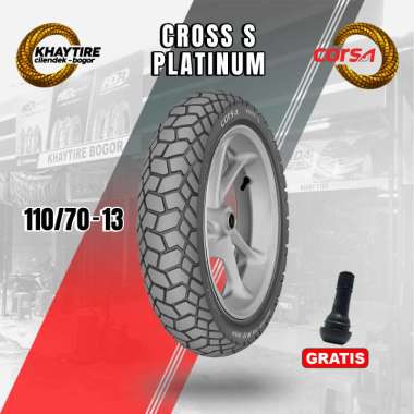 Ban Depan Motor YAMAHA NMAX - CORSA CROSS S PLATINUM 110/70-13 Tubeless