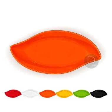 Mangkok Oval Melamin 9 inch - Mangkok Saji - Mangkok Dessert - Mangkok Panjang Kecil - Mf2609 Putih
