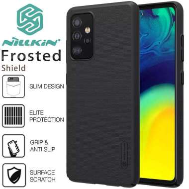 Nillkin Hard Case Samsung Galaxy A52 - A52s - Casing Original Black