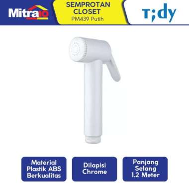 Tidy Jet Shower Kloset PM439 Putih 1.2 Meter