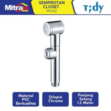 Tidy Jet Shower Kloset Chrome PF010