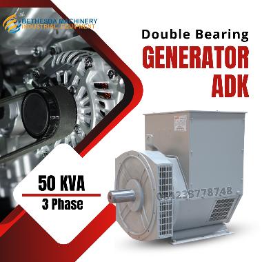 Mesin Generator 50 Kva Double Bearing ADK