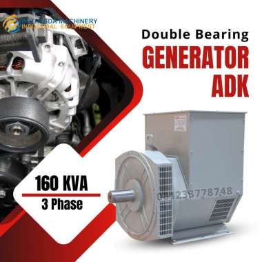 GENERATOR ADK 160 Kva Double Bearing 3 phase