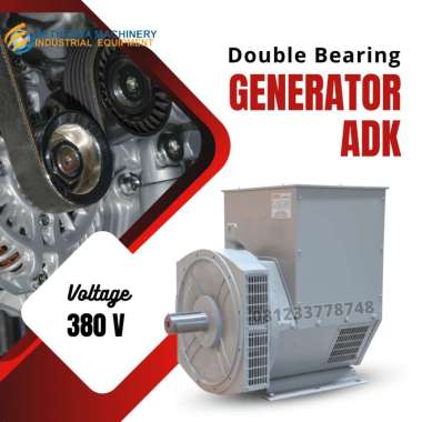 Mesin Dinamo Generator 300 KVA 3 Phase DOUBLE BEARING - ADK mesin
