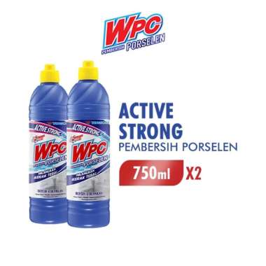 WPC Biru Pembersih Porselen Botol 750 mL [2 Pcs]