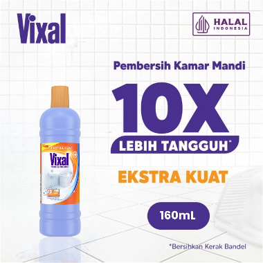 VIXAL Ekstra Kuat Pembersih Porselen Botol [160 mL] -