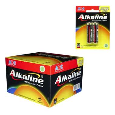 Baterai ABC A2 AA Original Baterry Alkaline isi 2 1 box isi 24