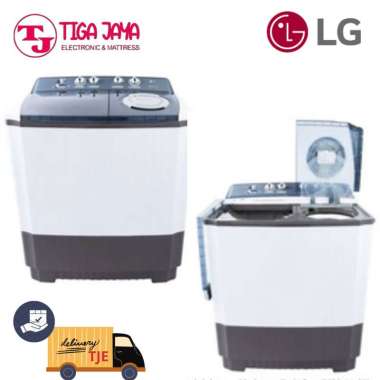 LG P9050R MESIN CUCI 2 TABUNG Roller Jet Pulsator WM9050R Punch+3N MESIN CUCI