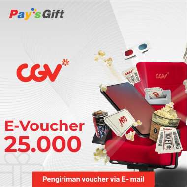 [Paysgift] Voucher Digital CGV Value Rp. 25.000 promo