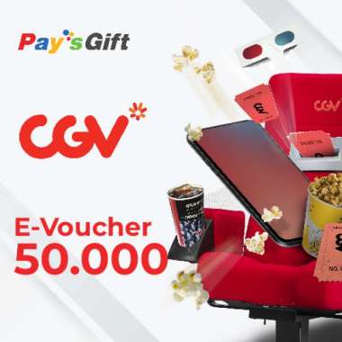 [Paysgift] Voucher Digital CGV Value Rp. 50.000 reg